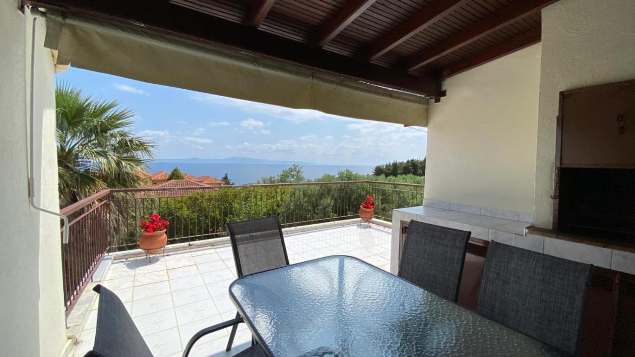 Apartamento Amazing Sea View Loft, Afytos Exterior foto