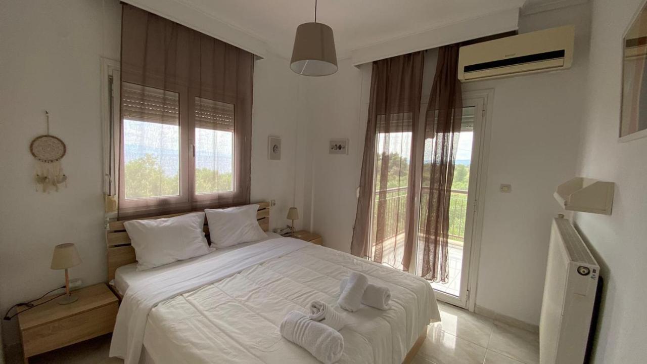 Apartamento Amazing Sea View Loft, Afytos Exterior foto